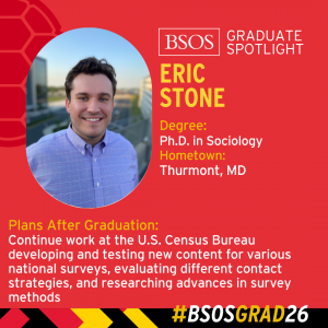 BSOS Graduate Spotlight baseball card of Eric Stone