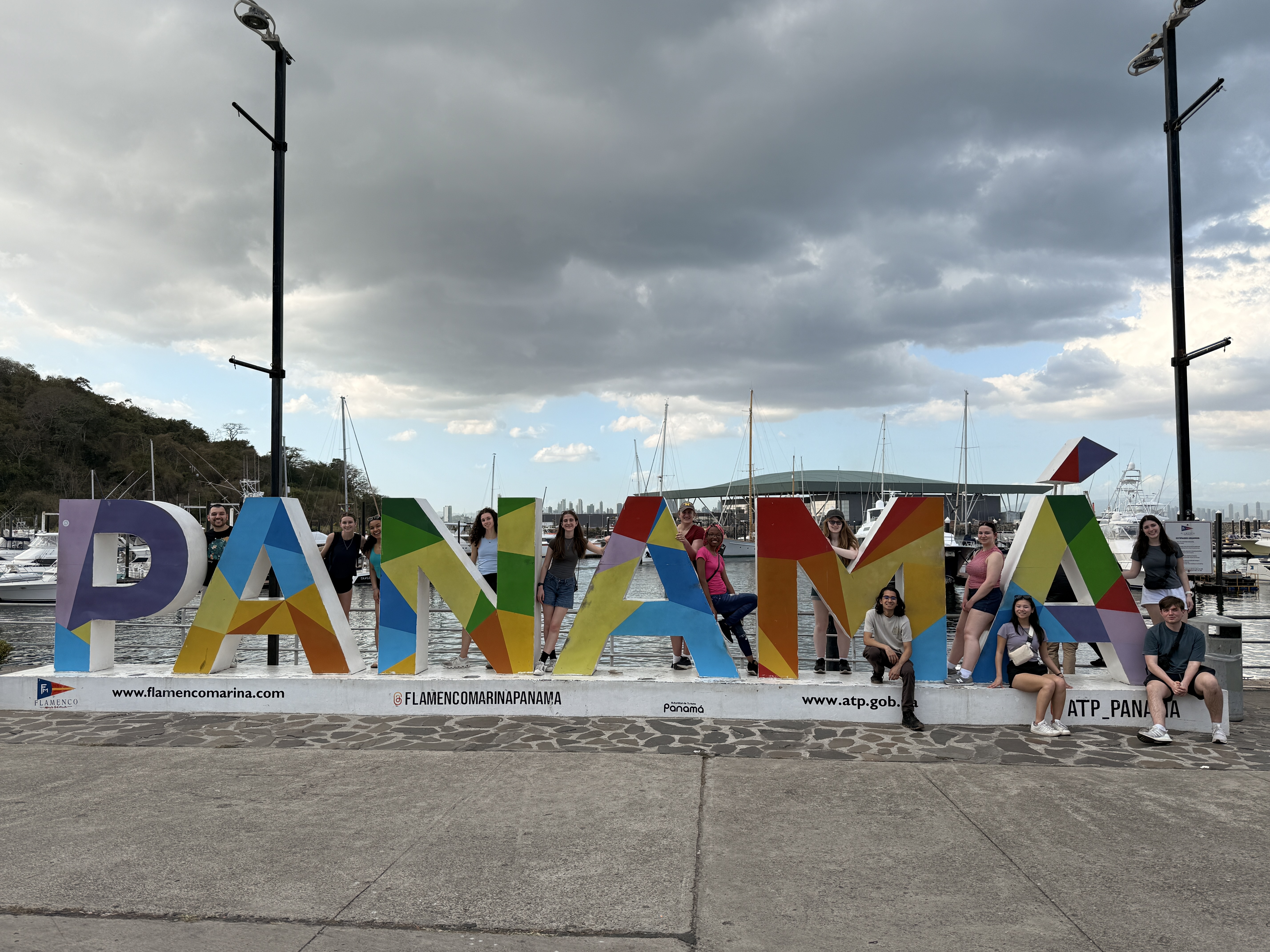 Photo of UMD Honors Global Challenges and Solutions group who travelled to Panama in 2026