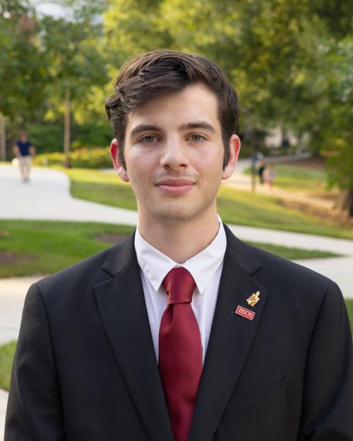 UMD Senior Government and Politics Major Leonard Fomin