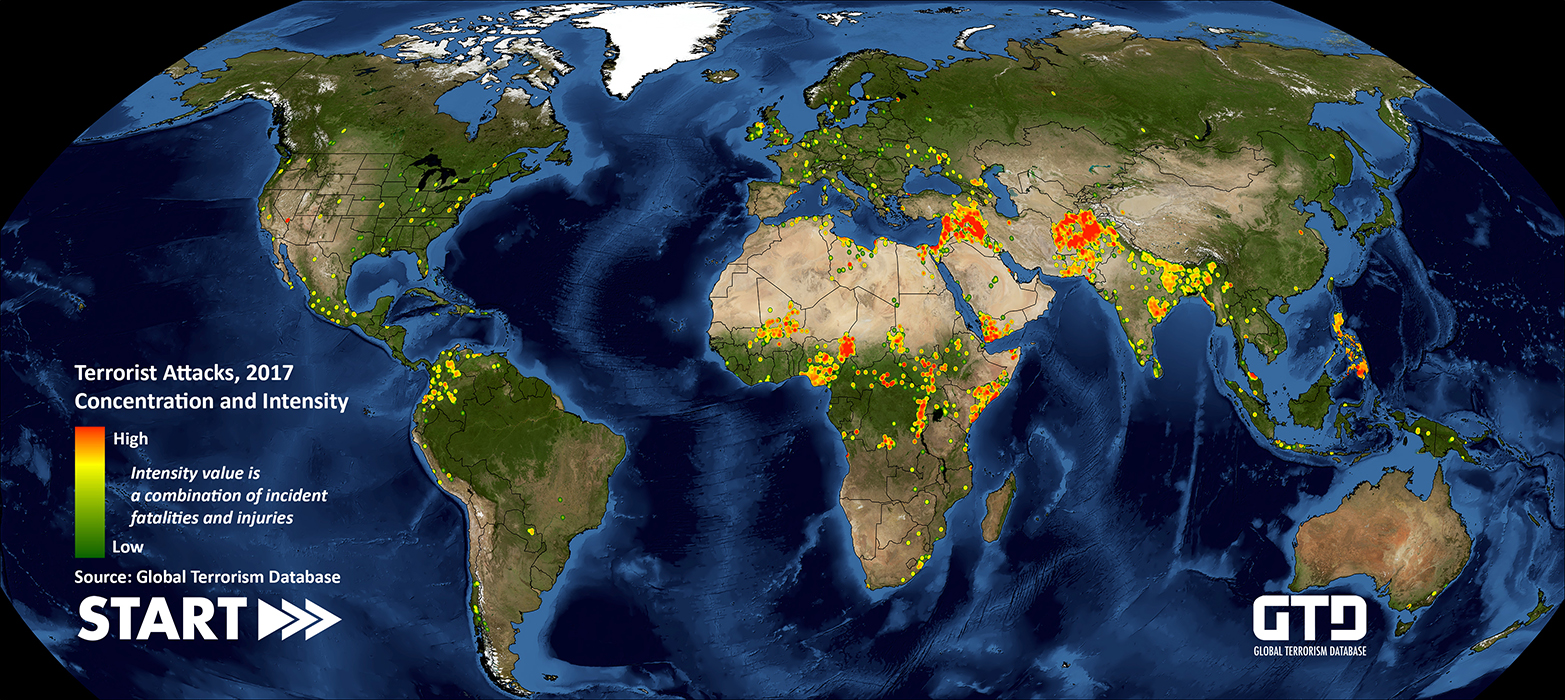 GTD Heat Map 2017