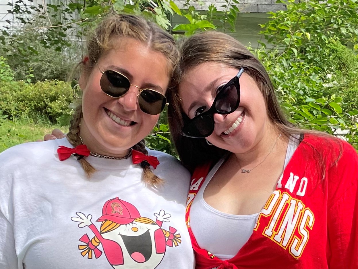 hesp students natalie rothman and sara kay