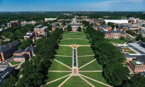 Campus aerial view