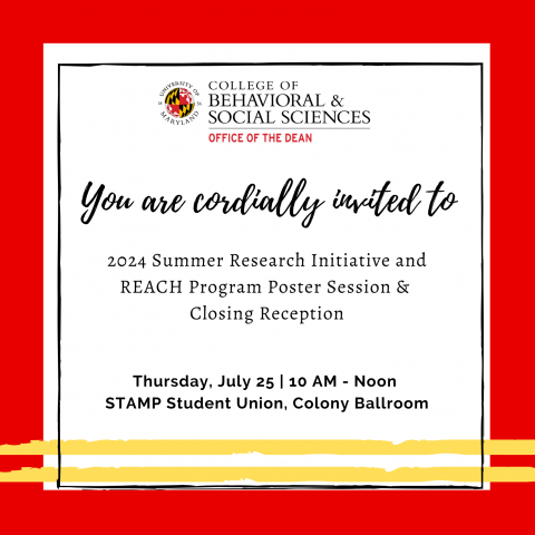 SRI and REACH Poster Session Invitation