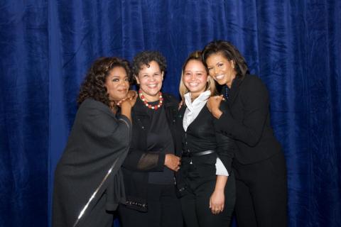 Jarvis with FLOTUS, Oprah and Kristen Jarvis