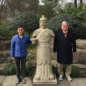 Dean Ball Dr. Li in China