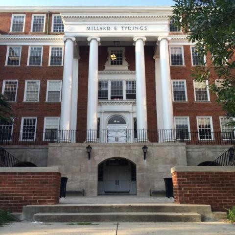 Exterior of Tydings Hall