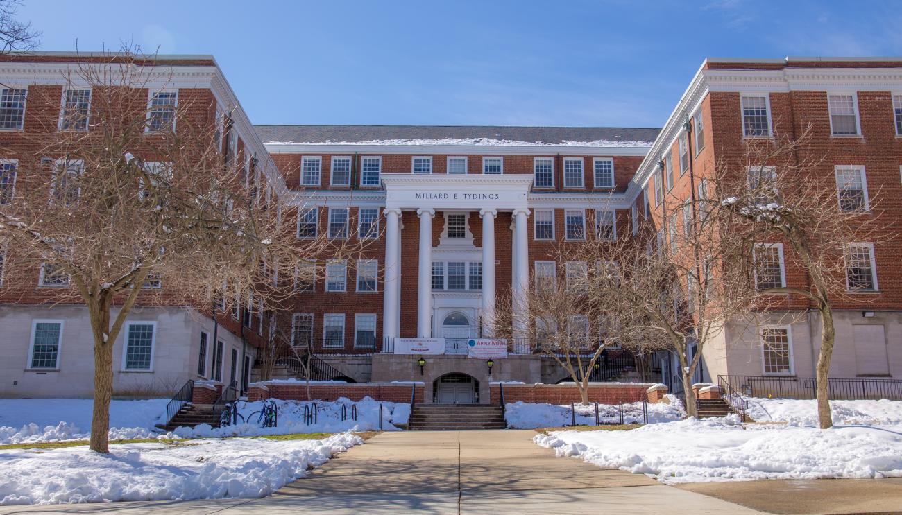 Tydings Hall in Winter